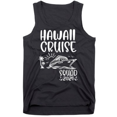 Hawaii Cruise Squad 2024 Hawaii Holiday Family Matching Tank Top