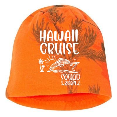 Hawaii Cruise Squad 2024 Hawaii Holiday Family Matching Kati - Camo Knit Beanie