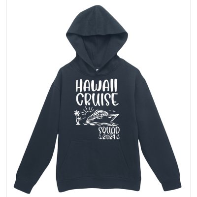 Hawaii Cruise Squad 2024 Hawaii Holiday Family Matching Urban Pullover Hoodie