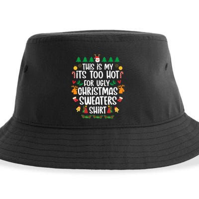 Hot Christmas Sweater Festive and Stylish Holiday Attire Sustainable Bucket Hat