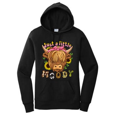 Highland Cow Scottish Highland Cow Women's Pullover Hoodie