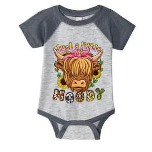 Highland Cow Scottish Highland Cow Infant Baby Jersey Bodysuit