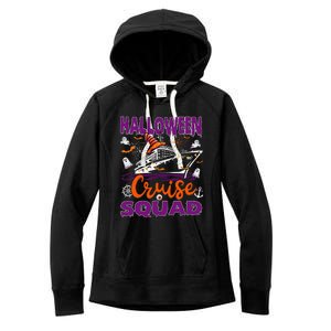 Halloween Cruise Squad Cruising Crew Spooky Season Women's Fleece Hoodie