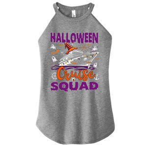 Halloween Cruise Squad Cruising Crew Spooky Season Women's Perfect Tri Rocker Tank