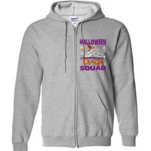 Halloween Cruise Squad Cruising Crew Spooky Season Full Zip Hoodie