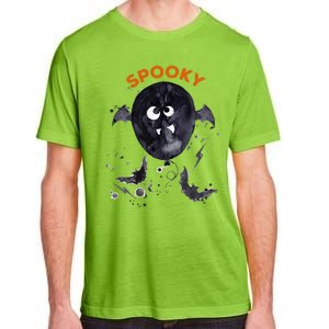 Halloween Cute Spooky Adults Bat Balloon Fun Design Adult ChromaSoft Performance T-Shirt