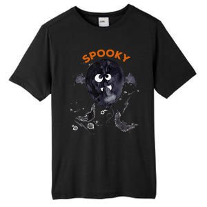 Halloween Cute Spooky Adults Bat Balloon Fun Design Tall Fusion ChromaSoft Performance T-Shirt