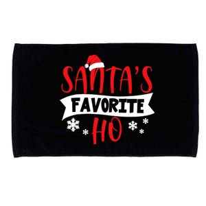 Hot Christmas Santas Favorite Ho Microfiber Hand Towel