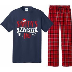 Hot Christmas Santas Favorite Ho Pajama Set