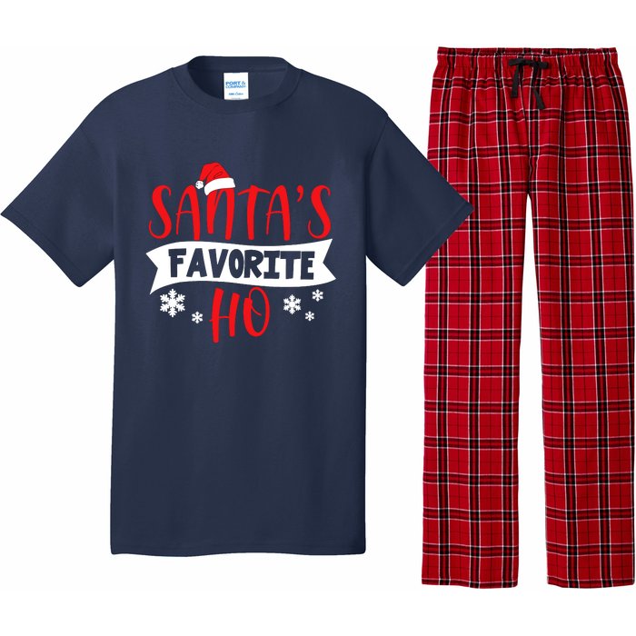 Hot Christmas Santas Favorite Ho Pajama Set