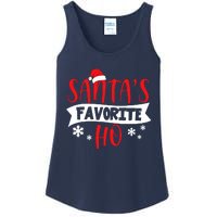 Hot Christmas Santas Favorite Ho Ladies Essential Tank