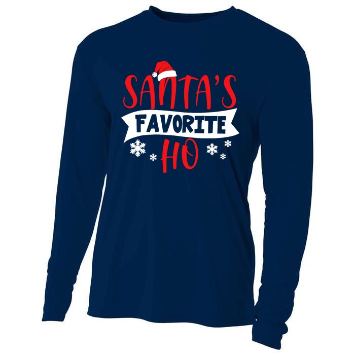 Hot Christmas Santas Favorite Ho Cooling Performance Long Sleeve Crew