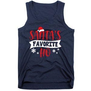 Hot Christmas Santas Favorite Ho Tank Top