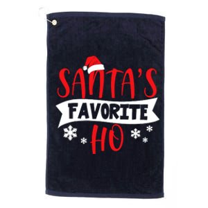 Hot Christmas Santas Favorite Ho Platinum Collection Golf Towel