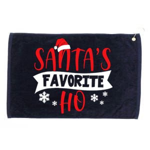 Hot Christmas Santas Favorite Ho Grommeted Golf Towel