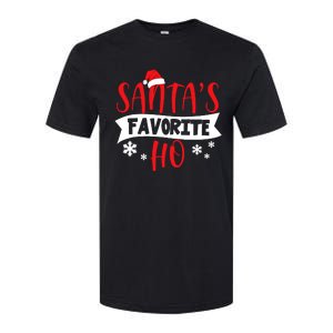 Hot Christmas Santas Favorite Ho Softstyle CVC T-Shirt