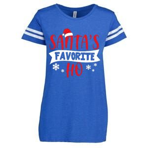 Hot Christmas Santas Favorite Ho Enza Ladies Jersey Football T-Shirt