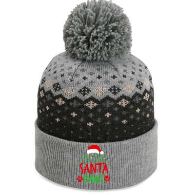 Here Comes Santa Paws Cute Christmas The Baniff Cuffed Pom Beanie