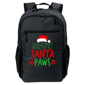 Here Comes Santa Paws Cute Christmas Daily Commute Backpack