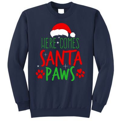 Here Comes Santa Paws Cute Christmas Sweatshirt