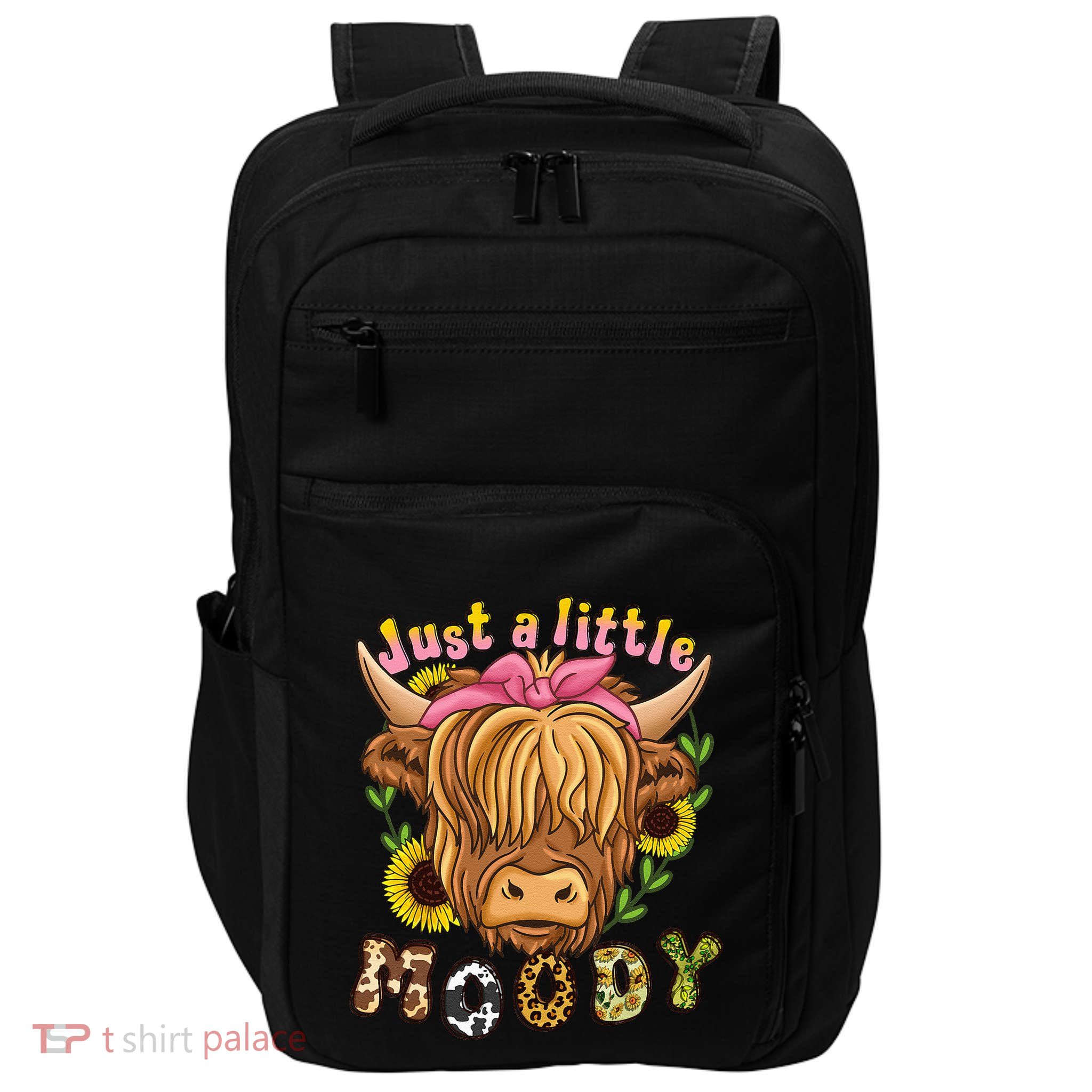 Highland Cow Scottish Highland Cow Impact Tech Backpack