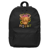 Highland Cow Scottish Highland Cow 16 in Basic Backpack