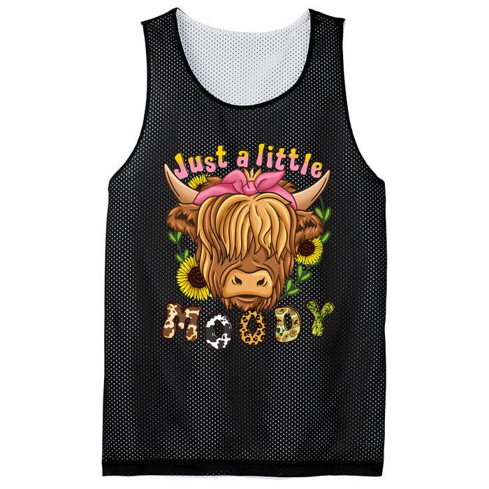 Highland Cow Scottish Highland Cow Mesh Reversible Basketball Jersey Tank