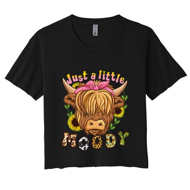 Highland Cow Scottish Highland Cow Crop Top