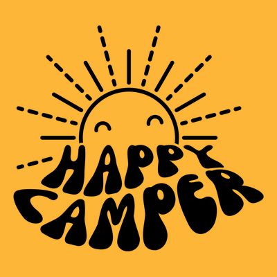 Happy Camper Sunrise T-Shirt