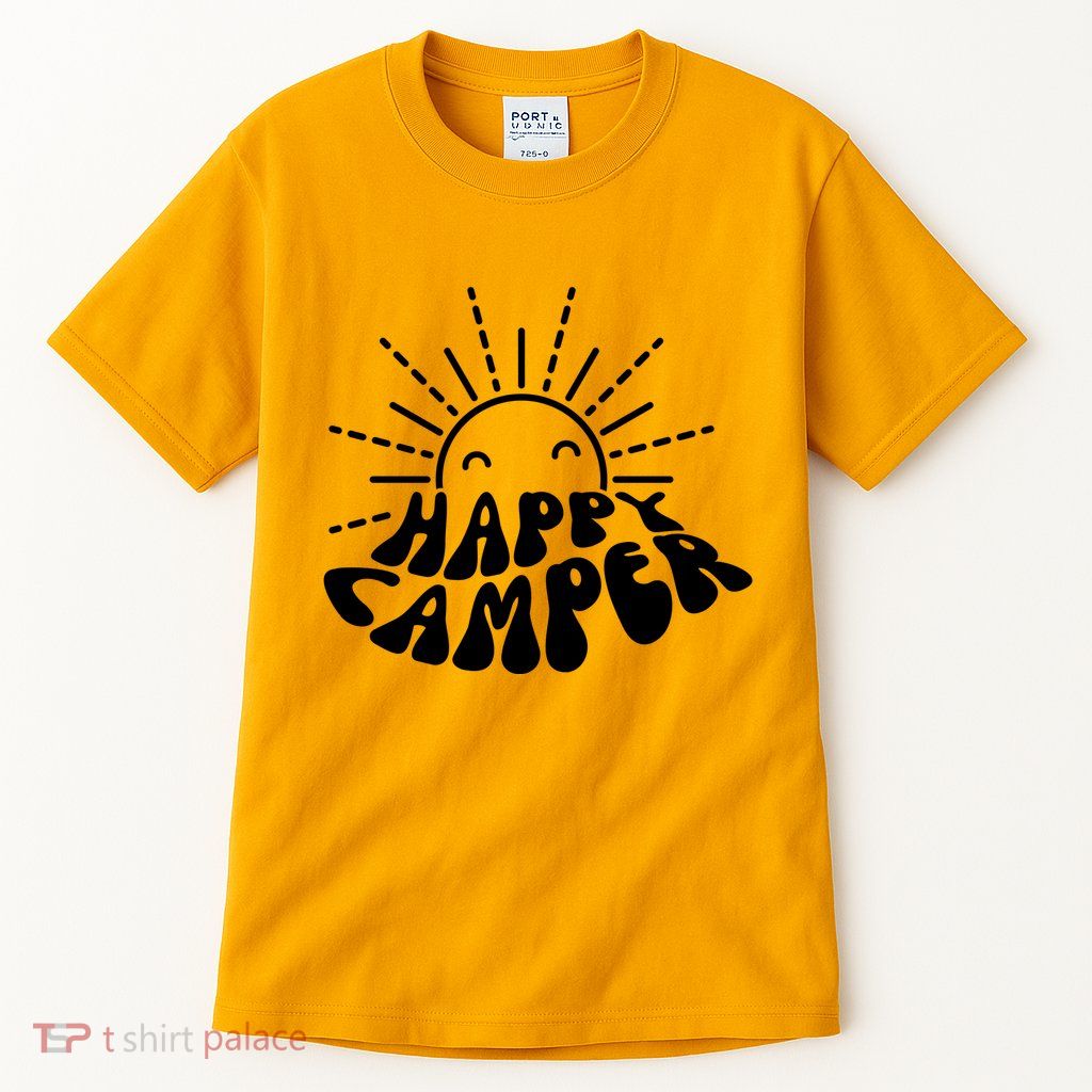 Happy Camper Sunrise Tall T-Shirt