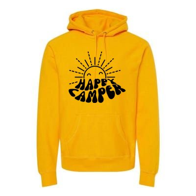 Happy Camper Sunrise Premium Hoodie