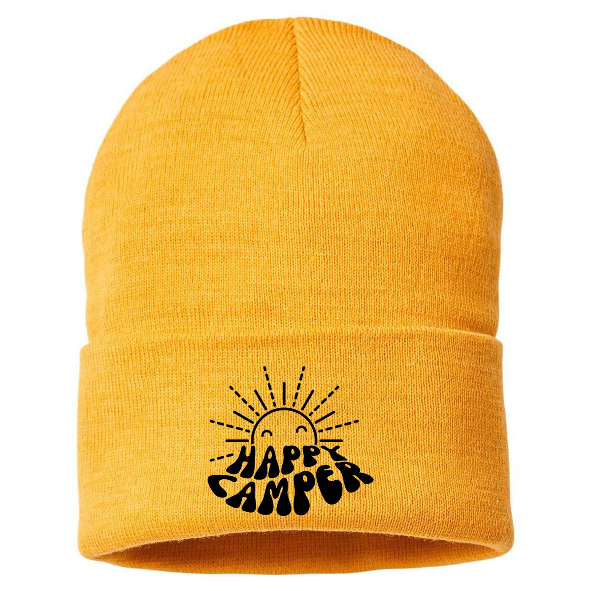 Happy Camper Sunrise Sustainable Knit Beanie