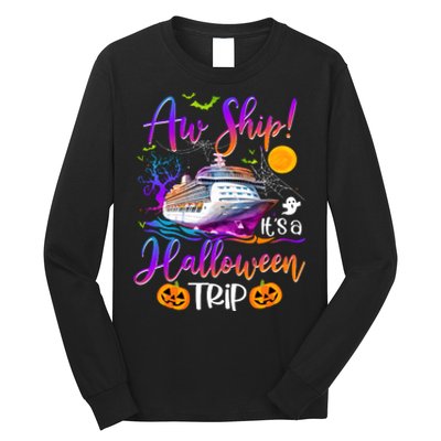 Halloween Cruise Squad Family Matching Long Sleeve Shirt