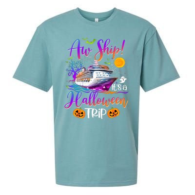 Halloween Cruise Squad Family Matching Sueded Cloud Jersey T-Shirt