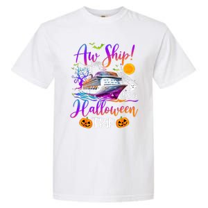 Halloween Cruise Squad Family Matching Garment-Dyed Heavyweight T-Shirt