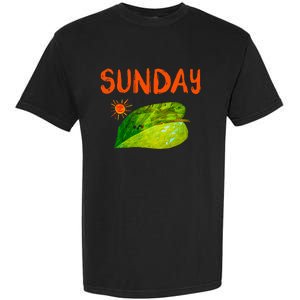 Hungry Caterpillars Sunday Pre K Kindergarten Teacher Garment-Dyed Heavyweight T-Shirt