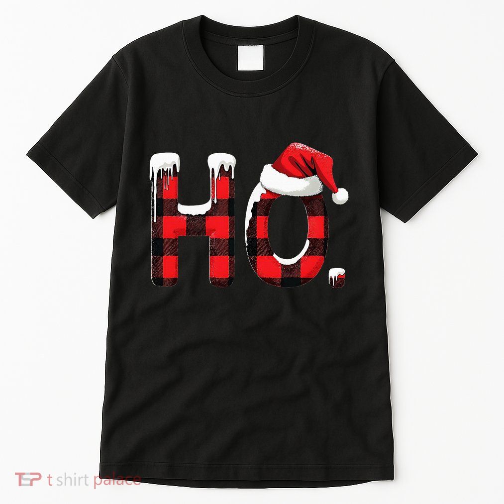 Ho Christmas Santa Where My Hos At Group Tall T-Shirt