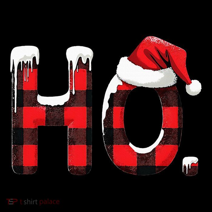 Ho Christmas Santa Where My Hos At Group Tall T-Shirt