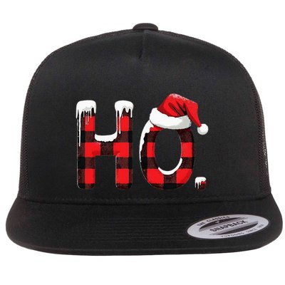 Ho Christmas Santa Where My Hos At Group Flatbill Hat
