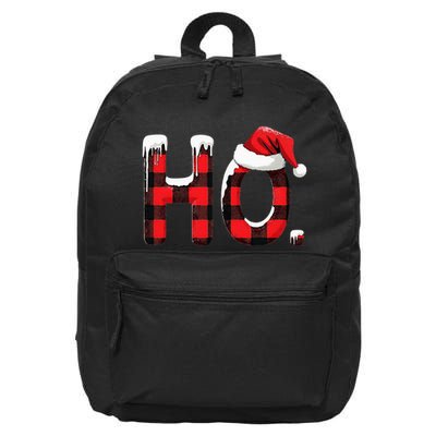 Ho Christmas Santa Where My Hos At Group 16 in Basic Backpack