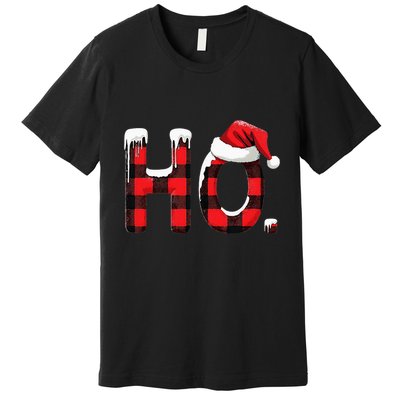 Ho Christmas Santa Where My Hos At Group Premium T-Shirt