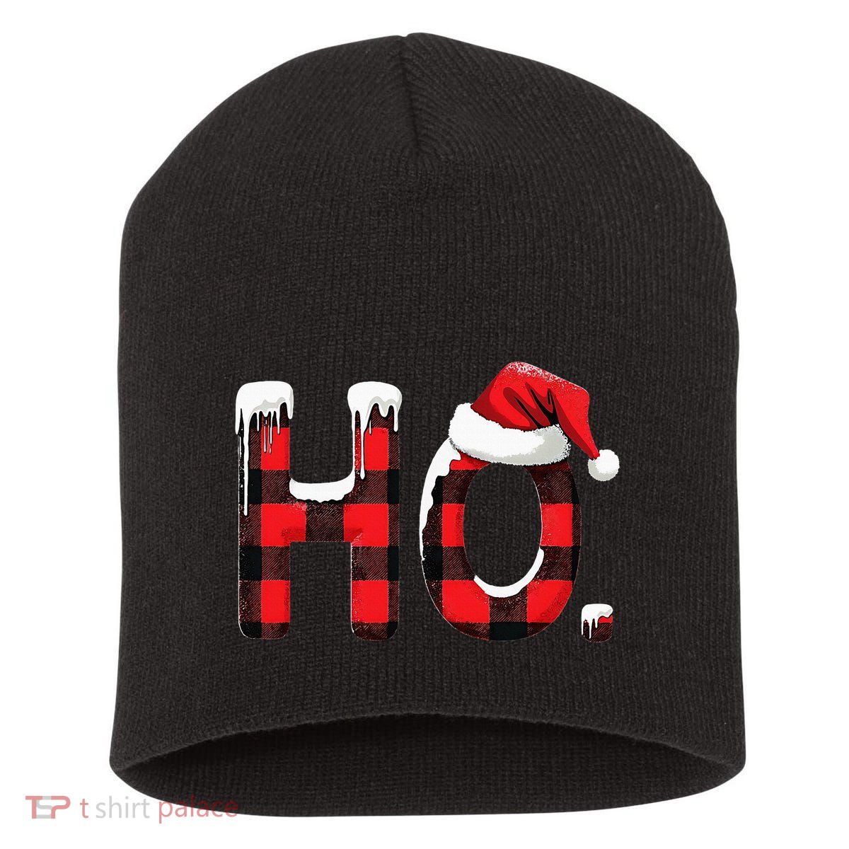 Ho Christmas Santa Where My Hos At Group Short Acrylic Beanie