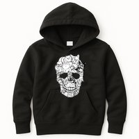 Halloween Cat Skull Kitty Skeleton Costume Skull Cat Kids Hoodie