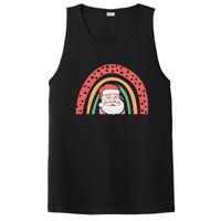 Holiday Cheer Santa Rainbow Graphic PosiCharge Competitor Tank