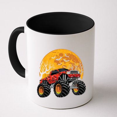 Halloween Costume Spooky Monster Truck Gift Mug
