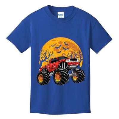 Halloween Costume Spooky Monster Truck Gift Kids T-Shirt