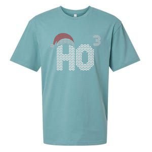 Ho Cubed Shirt Funny Christmas Math Teacher Gift Ho Ho Ho  Sueded Cloud Jersey T-Shirt