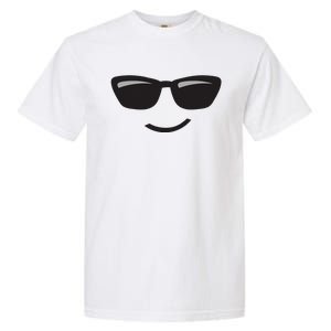 Halloween Costume Sunglasses Emoticon Face Group Garment-Dyed Heavyweight T-Shirt