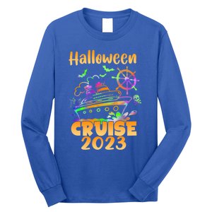 Halloween Cruise Squad Cruising Crew Spooky Season Family Gift Long Sleeve Shirt