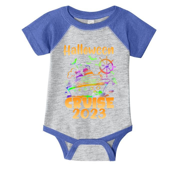 Halloween Cruise Squad Cruising Crew Spooky Season Family Gift Infant Baby Jersey Bodysuit